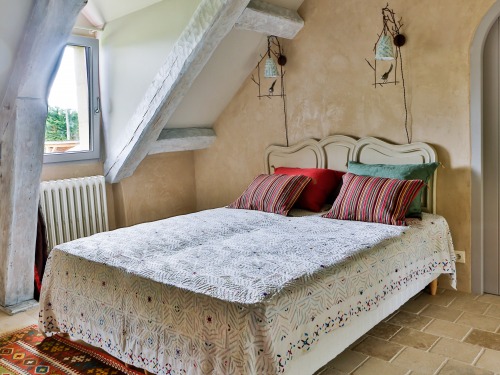 chambre comprenant deux lits de 80cm X 190cm ou un lit de 160cm