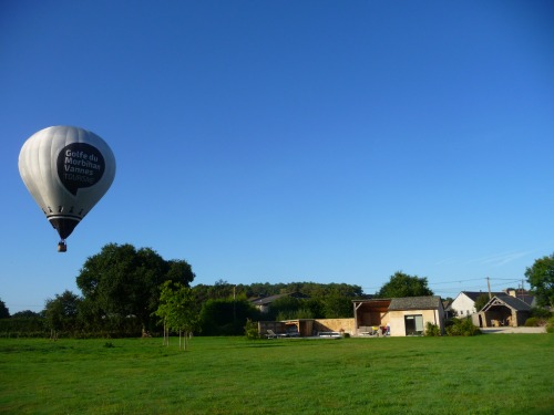 survol montgolfière