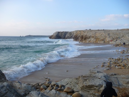 la côte sauvage quiberon jour de grande marée